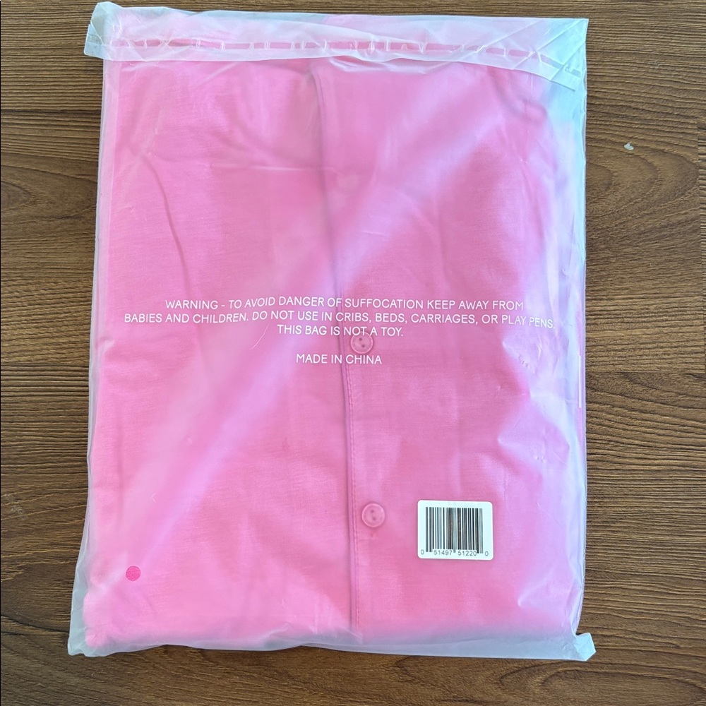 New NWT IN My Sundays Rose Quartz Short Sleeve & Cropped Pant Pajama Set Medium - Picture 5 of 5